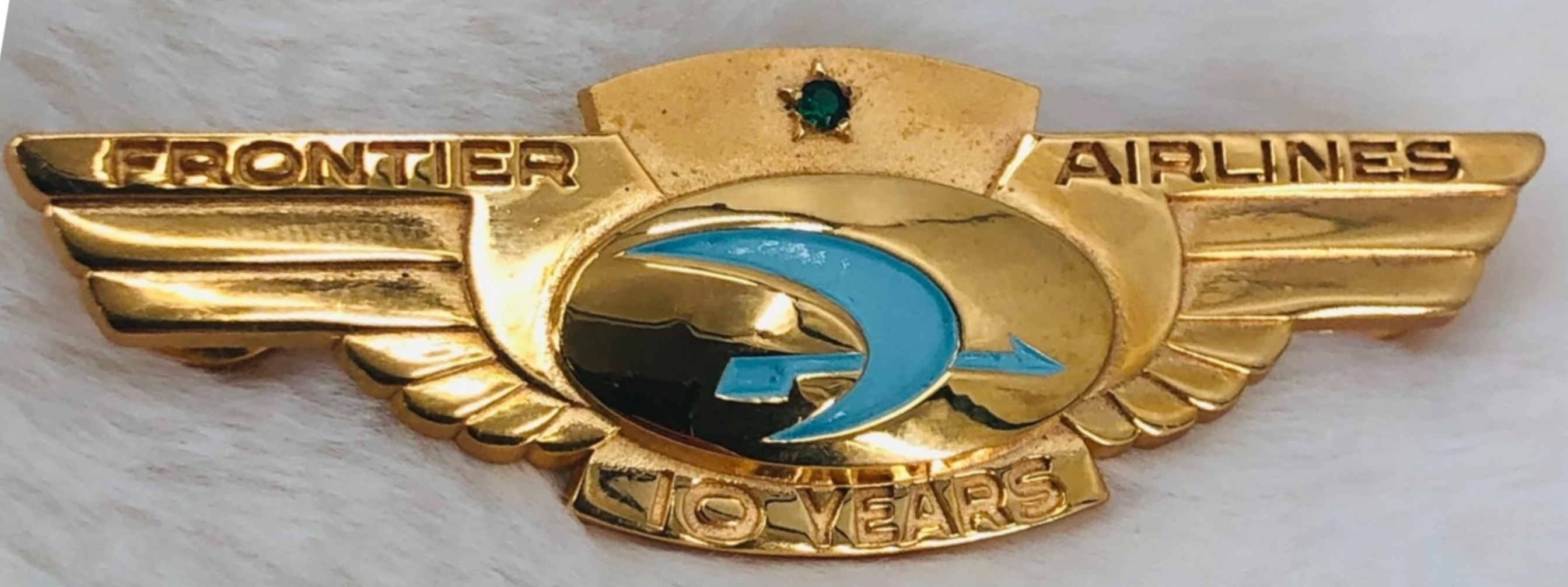 Frontier Airlines Pilot 10 years of service