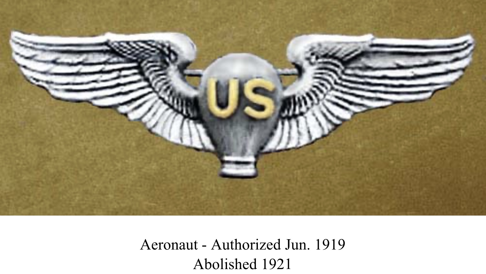 United States Army Air Corps Aeronaut
