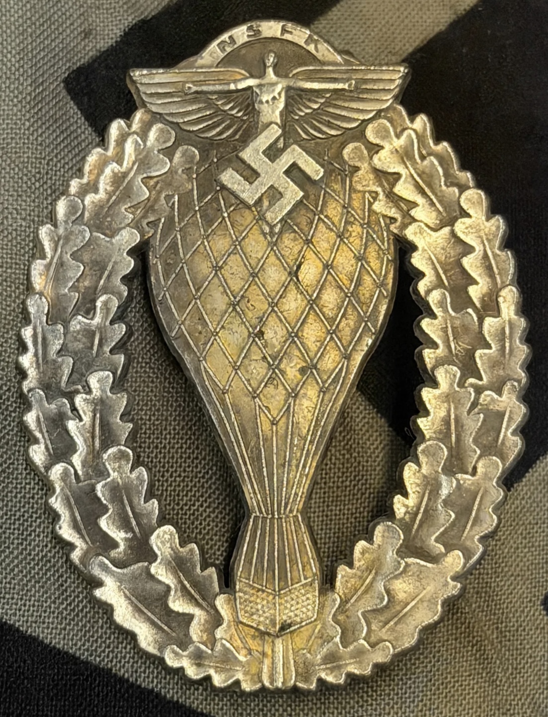 National Socialist Flyers Corps (NSFK) (Nationalsozialistisches Fliegerkorps) Balloon Pilot