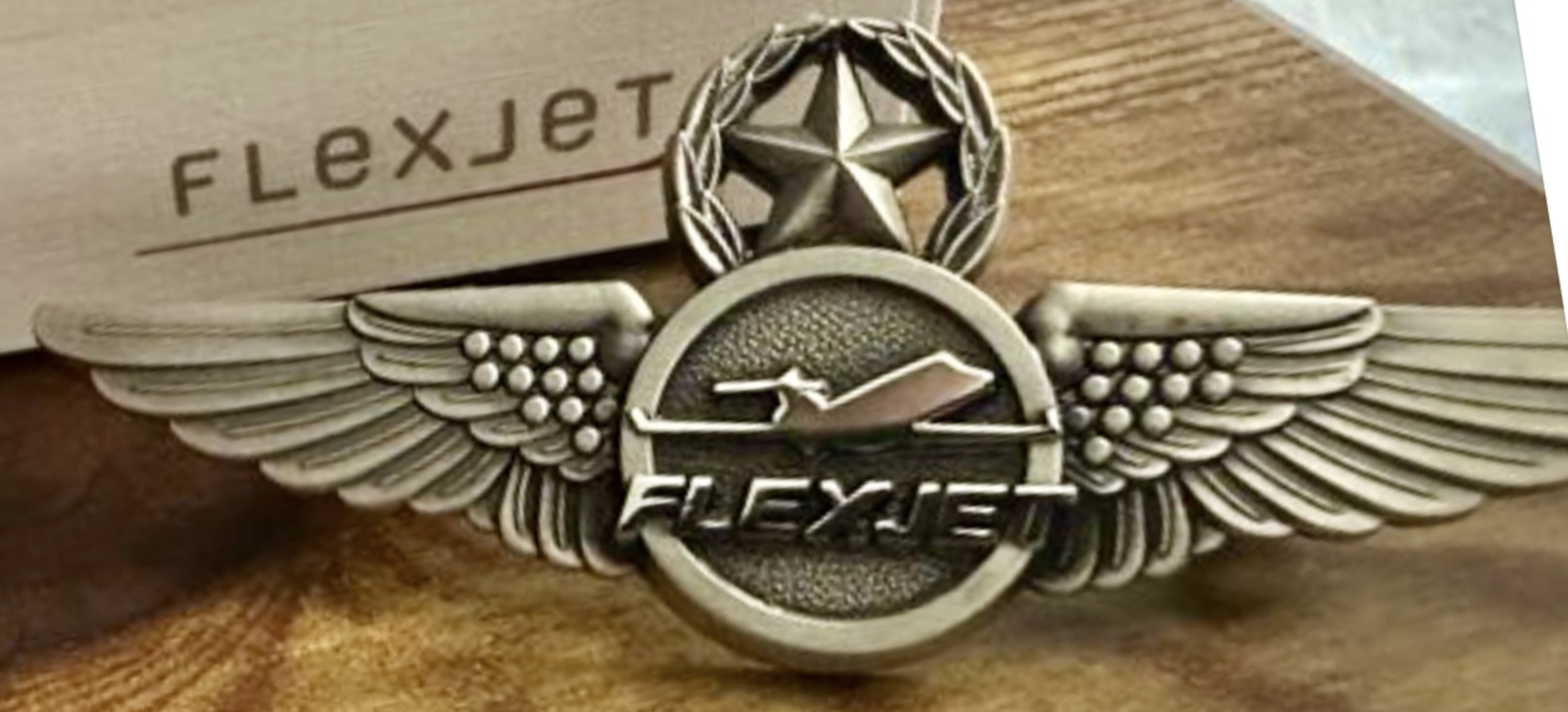 Image of Flexjet Captain wing