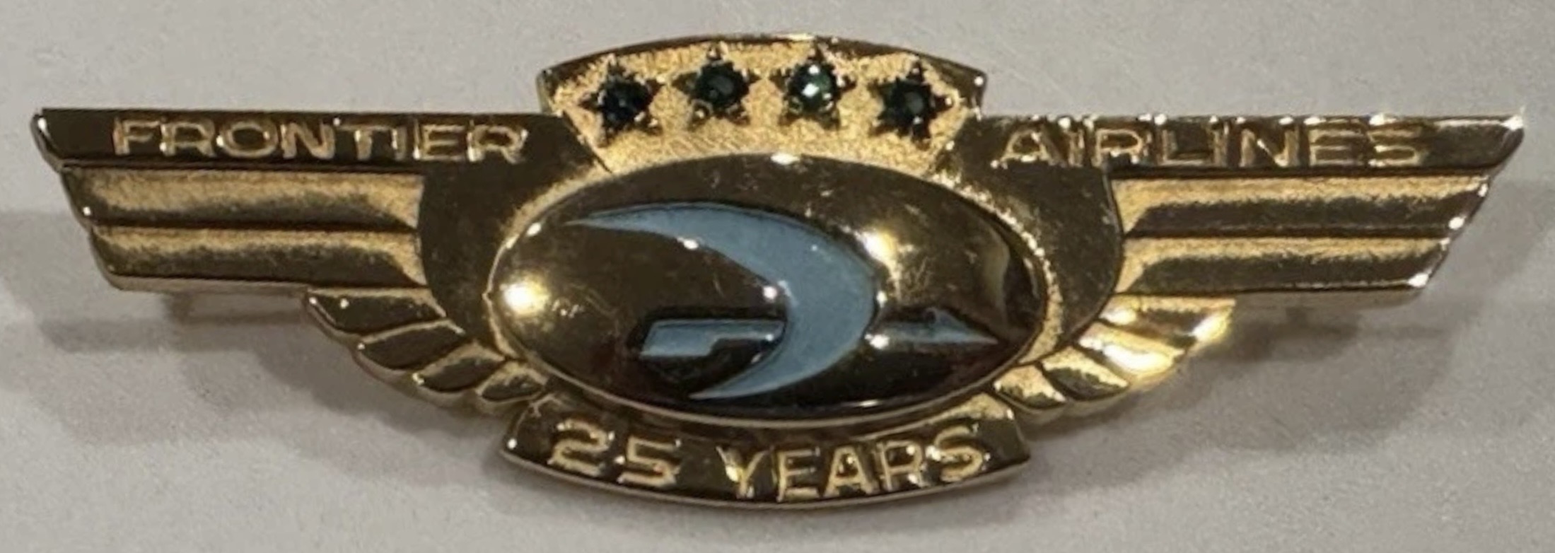 Frontier Airlines Pilot - 25 years of service