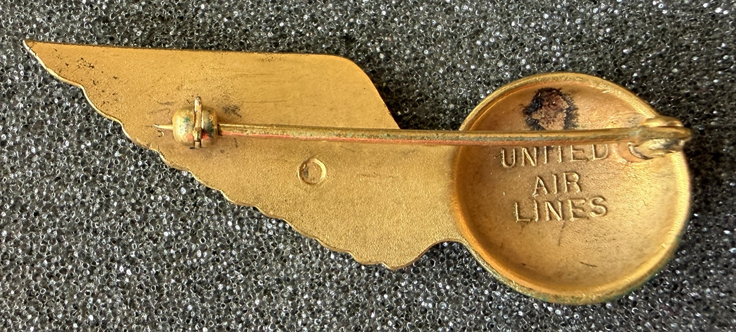 Image of United Air Lines Co-pilot wing