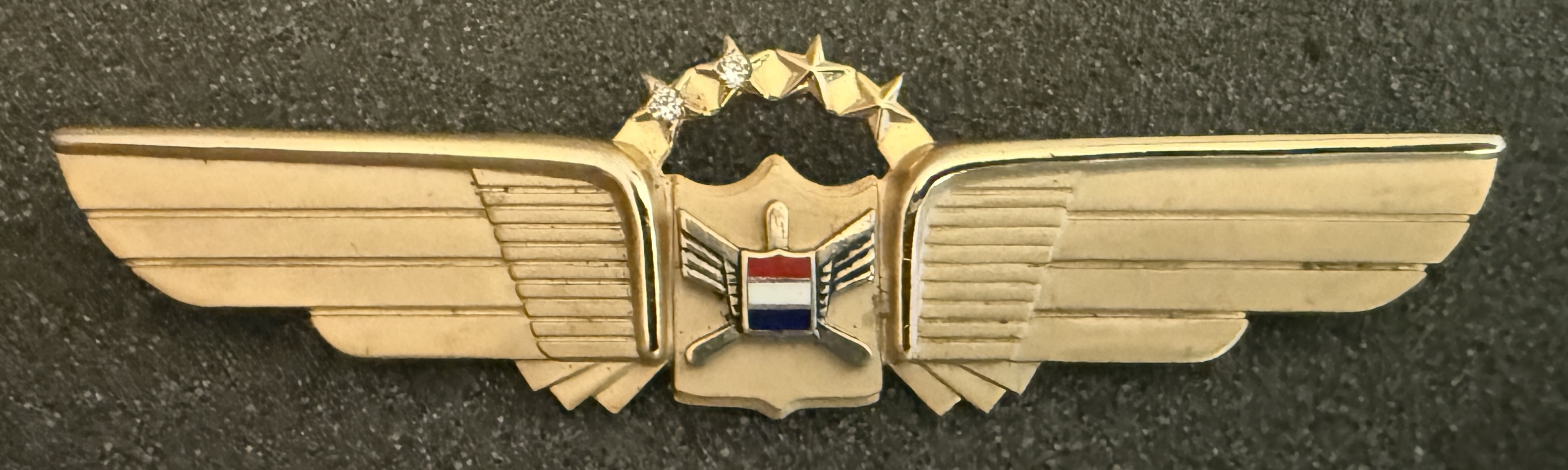 United Airlines Pilot - 2 Diamonds (15 - 19 years of service)